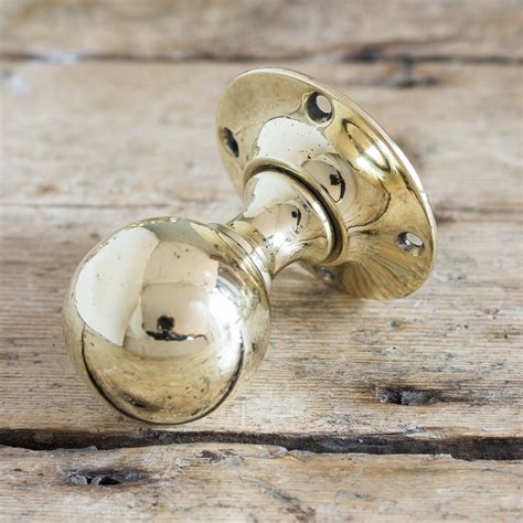 Antique Spherical Brass Door Knobs Antique Door Furniture Lassco Brunswick House