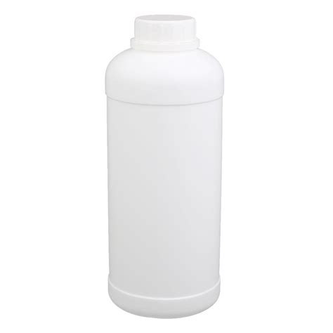 Ml Hdpe Plastic White Cylinder Refillable Narrow Mouth Liquid