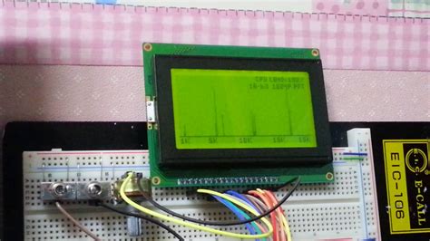 Nucleo Stm32f411re Atmega64 Spectrum Analyzer Youtube