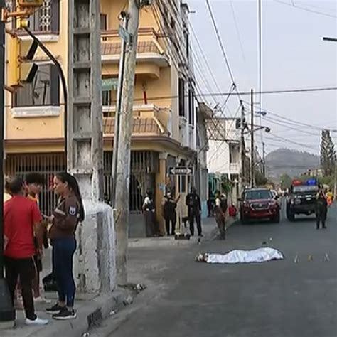 Al Menos 7 Personas Fueron Asesinadas Este Fin De Semana En Guayaquil