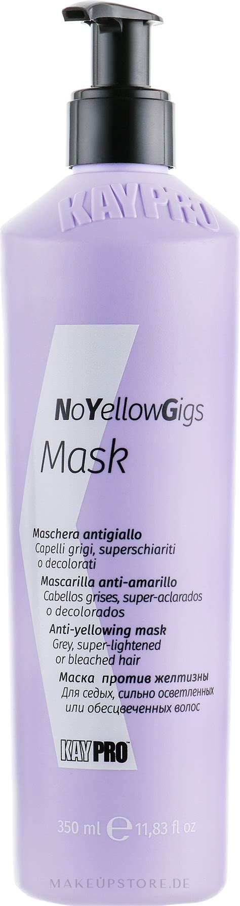 Kaypro Noyellowgigs Mask Haarmaske Gegen Gelbstich Makeupstore De