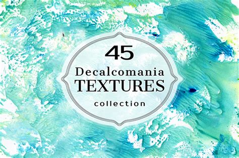 Decalcomania Textures Collection on Behance