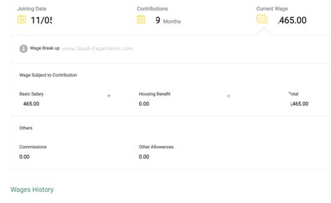 CHECK YOUR EMPLOYMENT & SALARY HISTORY IN KSA