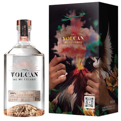 Tequila Volcan De Mi Tierra Cristalino 750ml Gd I Drinks