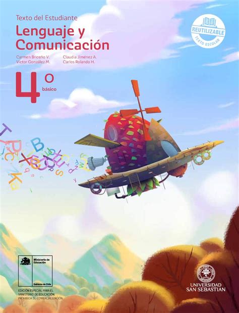 Libro de Lenguaje y Comunicación 4 Básico 2024 Descarga PDF Textos