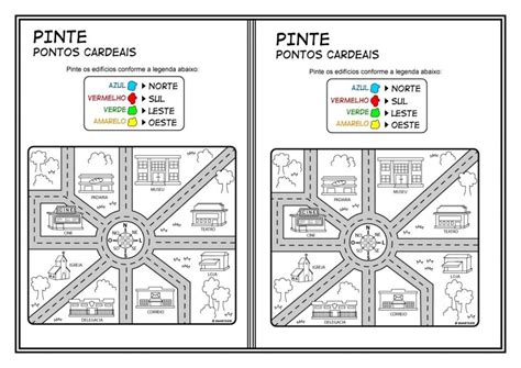 Atividades De Localização E Orientação Para O 3o Ano