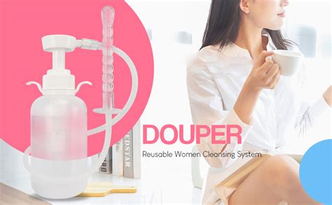 Douper Reusable Vaginal Douche Ml Women Vaginal Cleaning System