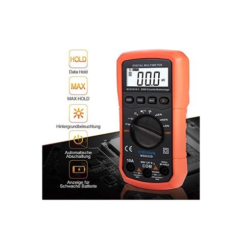 Digital Multimeter Crenova Ms D Automatisch Mein Camperausbau