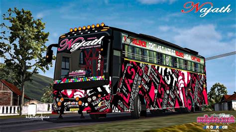 Najath Binladhan Bus Livery 6k Uhd Jetbus Livery Link In