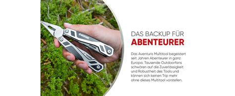 Aventuris Multitool Werkzeug Edelstahl Mit Funktionen Ein