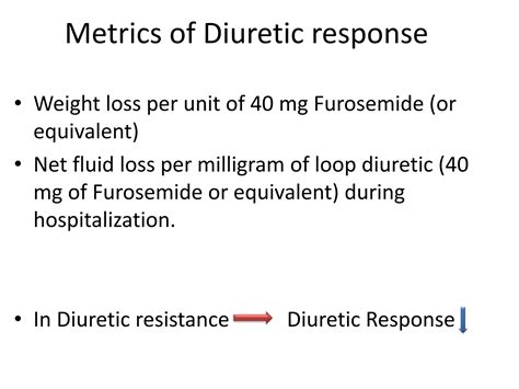 Diuretic Resistance Pharmacology PPT