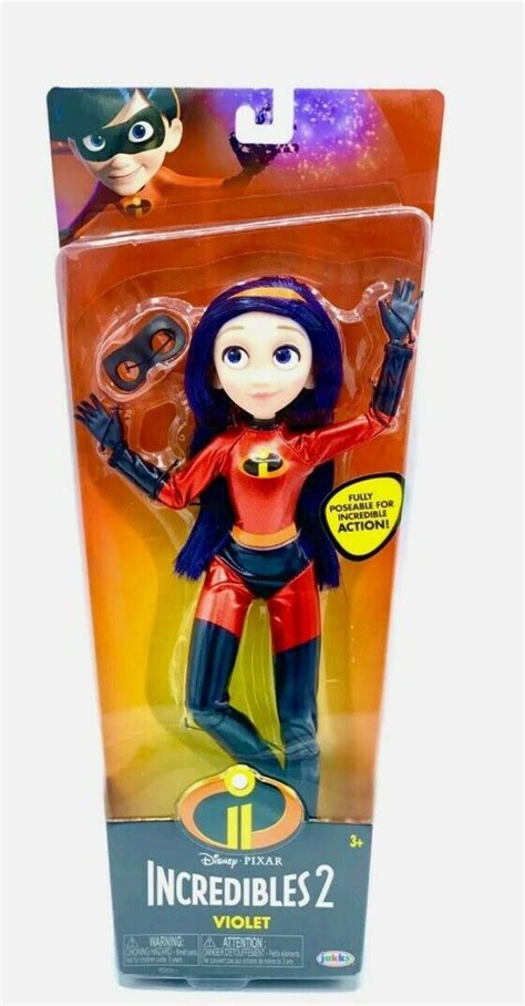 The Incredibles 2 Violet Action Figure 11” Articulated Doll In Deluxe