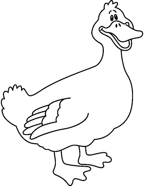 White Duck Stock Illustration Pixta Clip Art Library