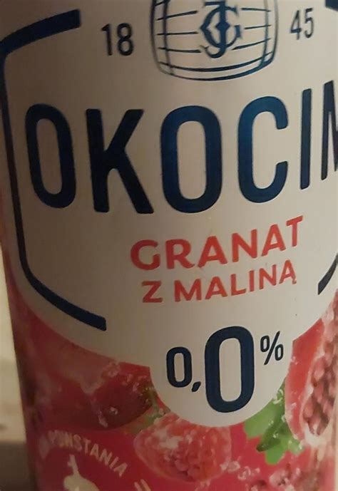 Okocim Mix piwa bezalkoholowego z lemoniadą granat z maliną 4 x 500 ml