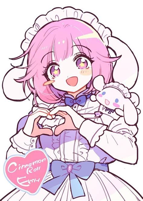 Emu Otori Cinnamoroll Anime Character Design Cute Drawings Emu