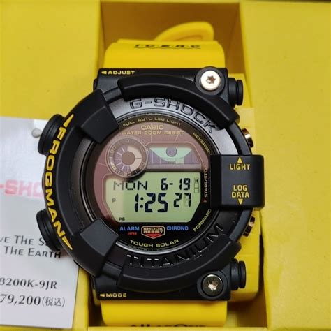 G Shock イルクジ 2023 フロッグマン Gw 8200k 9jr プライスタグ付きの通販 By Colons Shop｜ジー