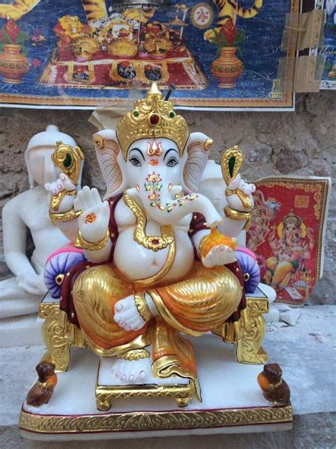 Marble Ganesha Murti At Rs Marble Ganesh Statue In Jaipur Id