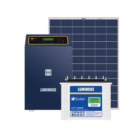 2 KW Luminous Solar Combo Inverter Capacity 150 Ah At Rs 185999 Unit