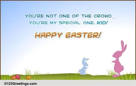 An Easter Wish For Kids Free Happy Easter Ecards Greeting Cards 123