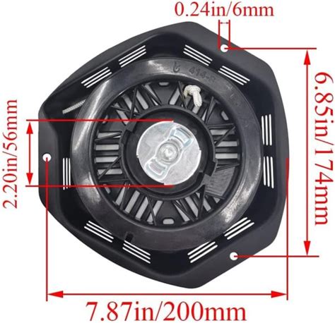 WOTIAN Pull Start Recoil Starter For Champion 389cc 460cc Generators