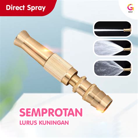 Jual Semprotan Air Lurus Kuningan Untuk Cuci Motor Mobil Semprotan