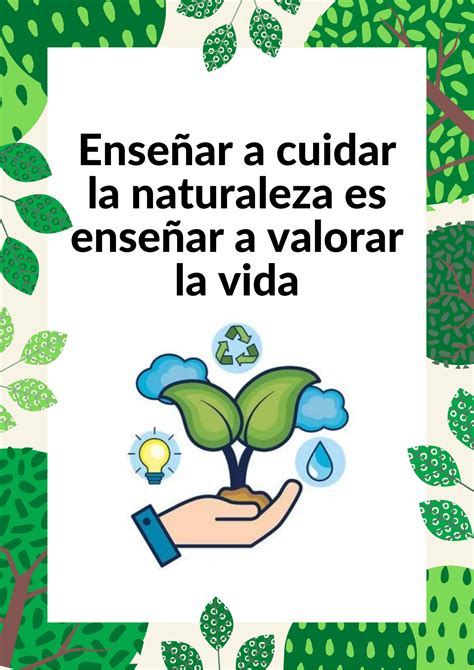 Cuidado Del Medio Ambiente Frases Ambientales Cartelera Del Medio