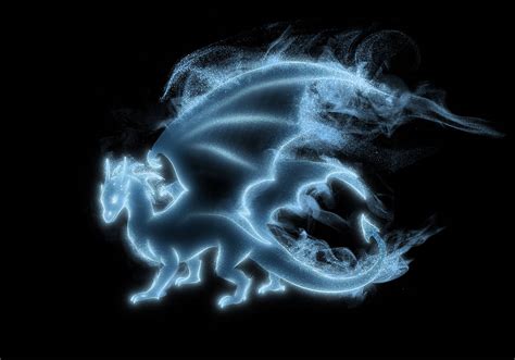 Dragon Patronus by Tribalchick101 on DeviantArt