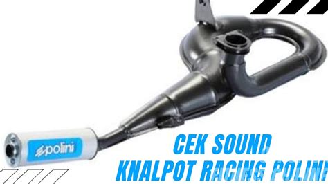 Knalpot Racing Polini Exchaust Vespa Large Frame Cek Sound YouTube