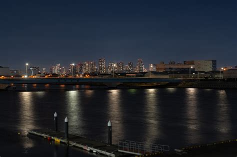 若洲海浜公園 展望台の夜景 東京都江東区 こよなく夜景を愛する人へ