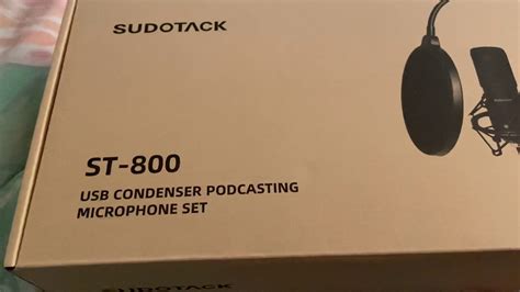 New Mic Sudotack St Unboxing Youtube