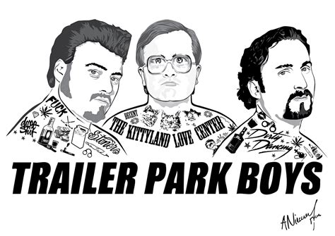 Trailer Park Boys T-shirt Design on Behance