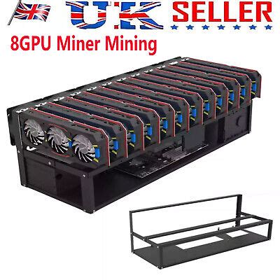 Rig Open Chassis Mining Gpu Frame Structure Open Frame Miner Mining