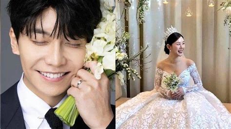 Resmi Menikah Ini Potret Bahagia Lee Seung Gi Dan Lee Da In Di Hari Pernikahan Finally Dapat