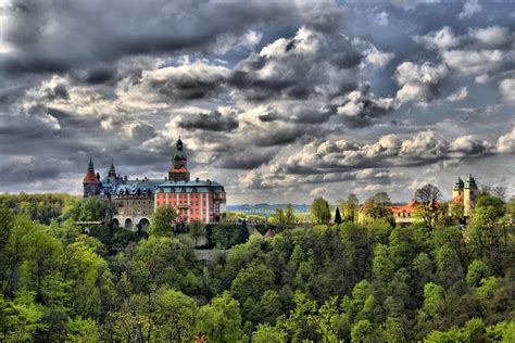 Castle Ksiaz HDR by oktis on DeviantArt