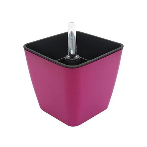 Petit Bureau De Pot De Fleur En Plastique Absorbant L Eau Automatique