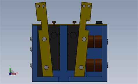 渐进式安全钳qj1500 Qj1500 Solidworks 2018模型图纸下载 懒石网