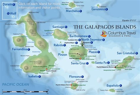 Mapas De Ecuador Galapagos Islands Galapagos Islands Travel Island Map