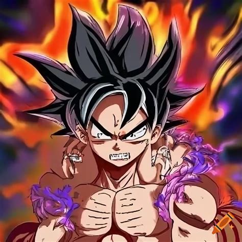 Goku Is In His Ultra Instinct Form Luffy Is In His Gear 5 Form And