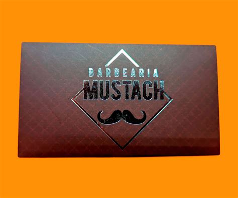 Cartão de Visitas Hot Stamping Prata IDEUP Marketing