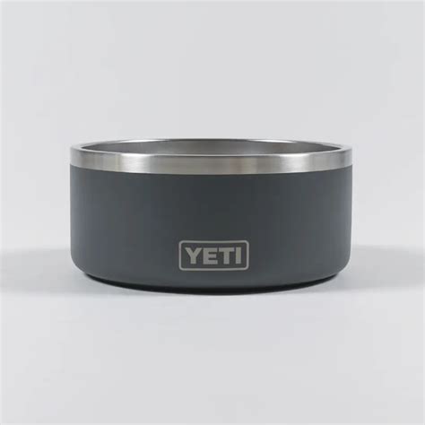 Yeti Boomer Dog Bowl 8 Charcoal