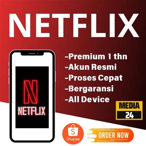 Jual Proses Cepat Net Flixs Premium All Device Tahun Full Garansi