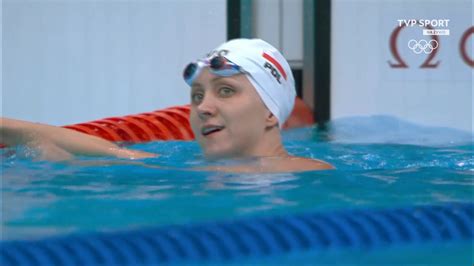 Igrzyska olimpijskie TOKIO 2020 pływanie Katarzyna Wasick w finale