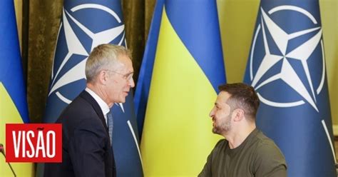 Visão Zelensky pede à NATO mais sistemas antiaéreos para o inverno