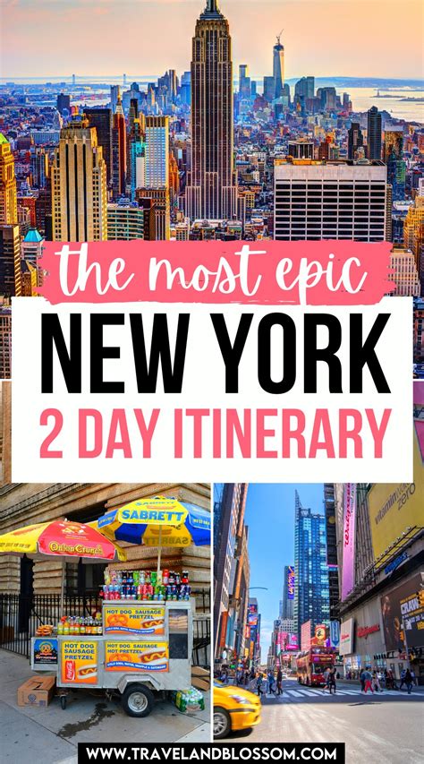 NYC In 2 Days The Ultimate Itinerary Travel And Blossom