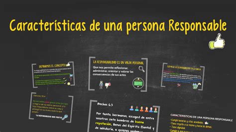 Caracteristicas De Una Persona Responsable By Larry Mayrina On Prezi