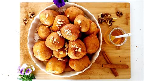 Loukoumades Greek Honey Donuts Recipe Greek Desserts Greek