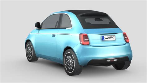 3d Model Fiat 500 La Prima 2021 Turbosquid 2149836