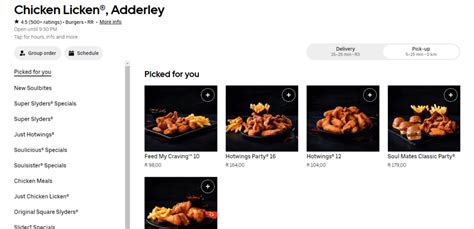 Chicken Licken Menu With Prices [Updated 2025] - TheFoodXP