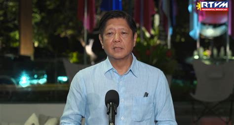 Needed Step Marcos Vows To Renew Push For Finalization Of South China