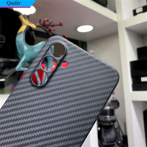 Qadir Funda De Fibra De Carbono Para Tel Fono Samsung Galaxy A G